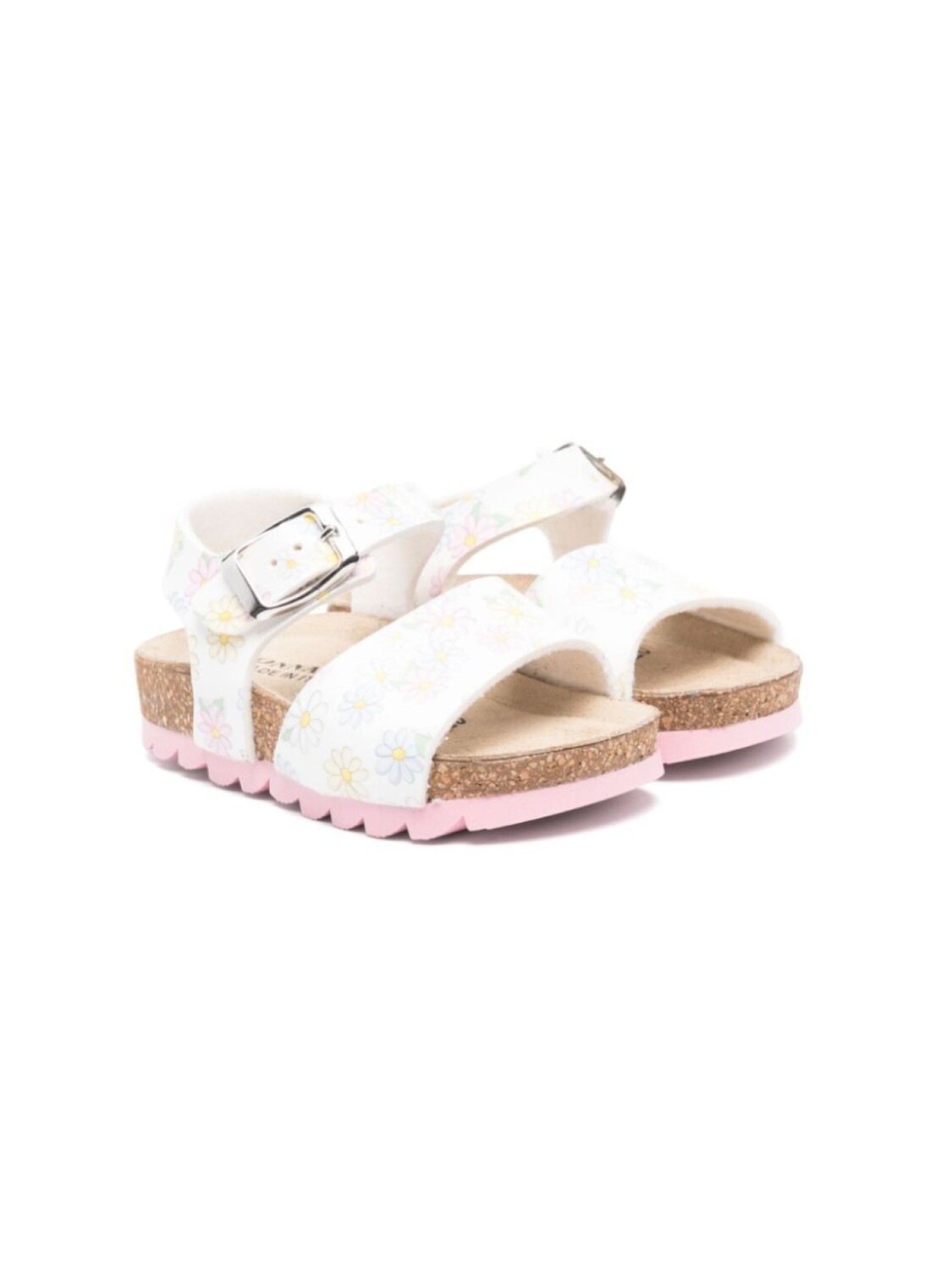 Monnalisa сандалии с цветочным принтом, белый
Monnalisa сандалии с цветочным принтом, белый
