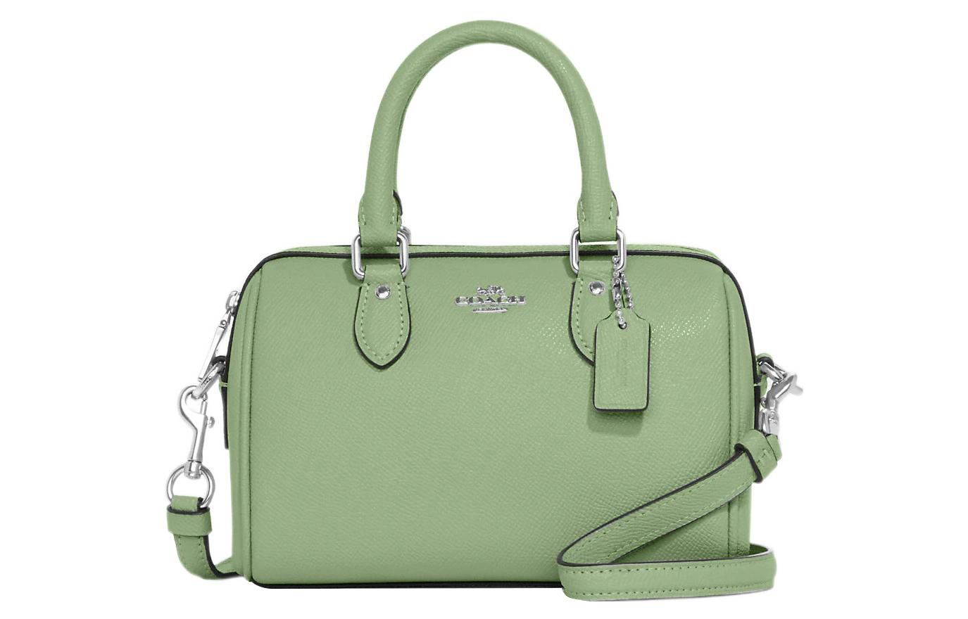 Сумка Boston из перпендикулярной кожи, Сумка через плечо, Наплечная сумка, Кроссбоди Trumpets Women's Azure Grass Green COACH
Сумка Boston из перпендикулярной кожи, Сумка через плечо, Наплечная сумка, Кроссбоди Trumpets Women's Azure Grass Green COACH