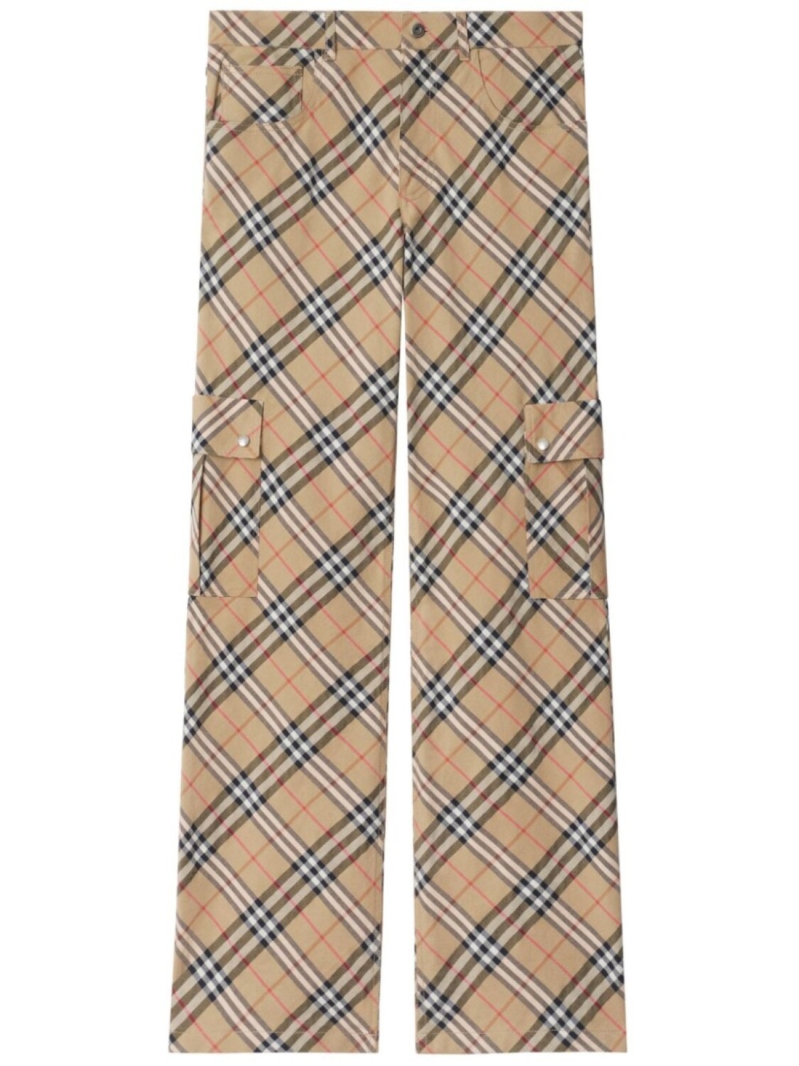 Burberry брюки карго в клетку, нейтральный
Burberry брюки карго в клетку, нейтральный