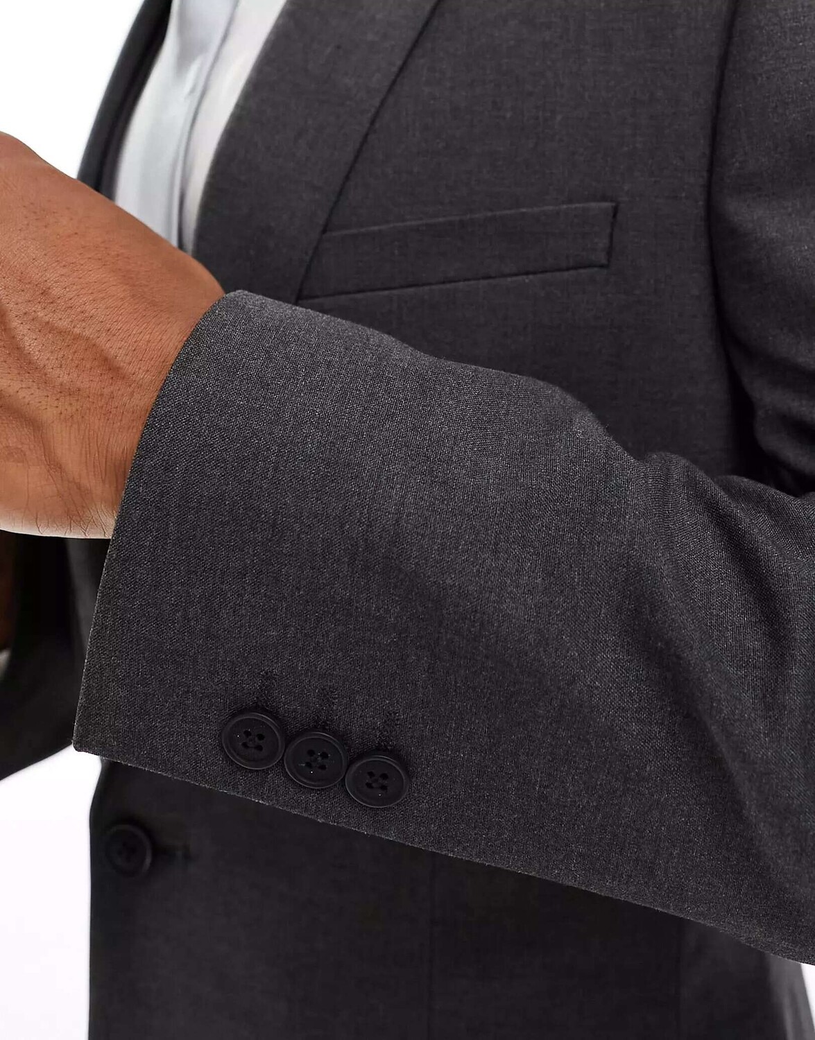 Скинни-жакет темно-серого цвета ASOS
Скинни-жакет темно-серого цвета ASOS