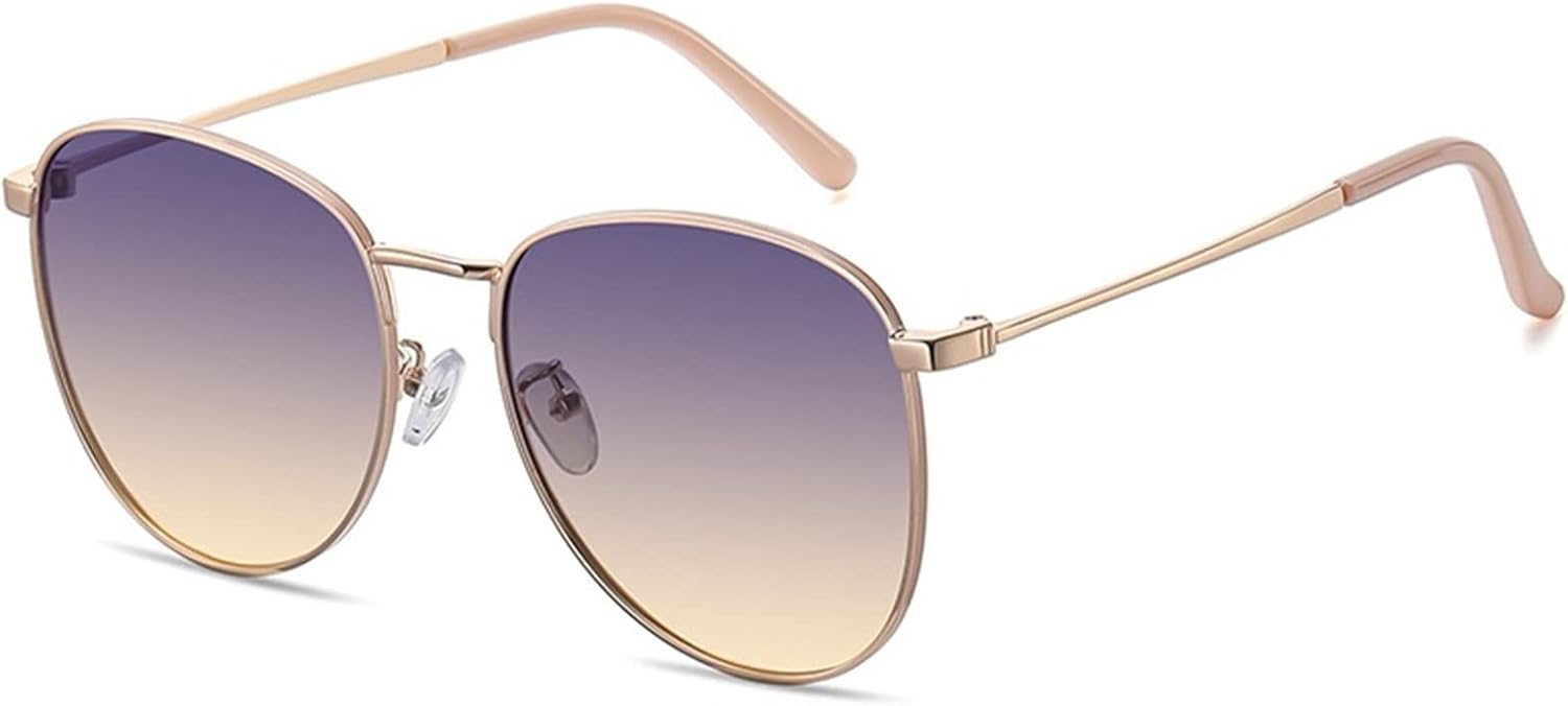 Поляризованные солнцезащитные очки GAOXIN в круглой металлической оправе для мужчин и женщин, защита от солнца на открытом воздухе, на пляже, для вождения (Цвет: C, Размер: Средний), C
Поляризованные солнцезащитные очки GAOXIN в круглой металлической оправе для мужчин и женщин, защита от солнца на открытом воздухе, на пляже, для вождения (Цвет: C, Размер: Средний), C