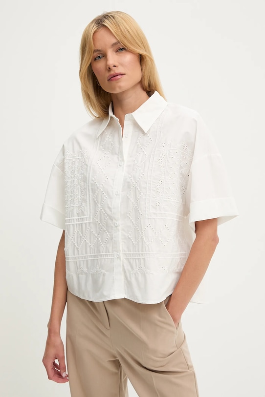 Хлопковая рубашка Answear.Lab, белый
Хлопковая рубашка Answear.Lab, белый