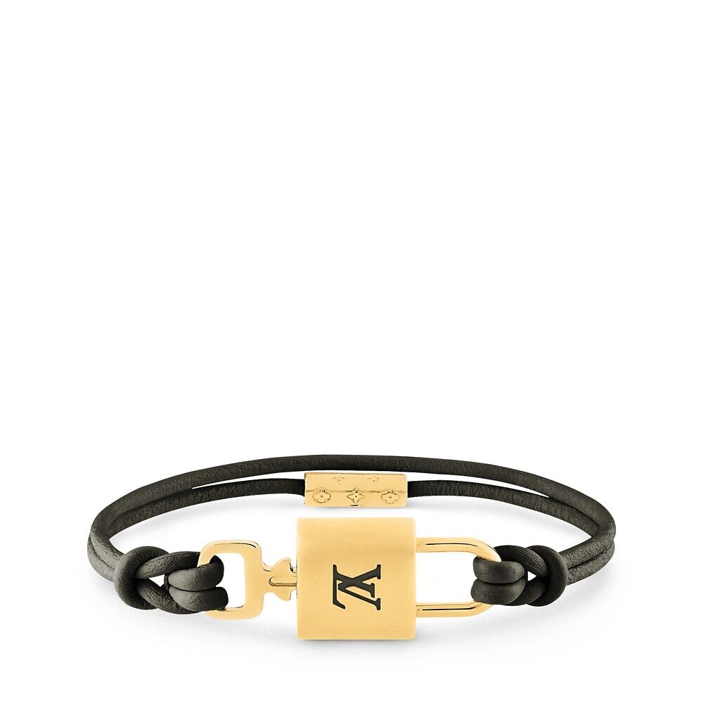 Браслет с замком LV Louis Vuitton, зеленый
Браслет с замком LV Louis Vuitton, зеленый