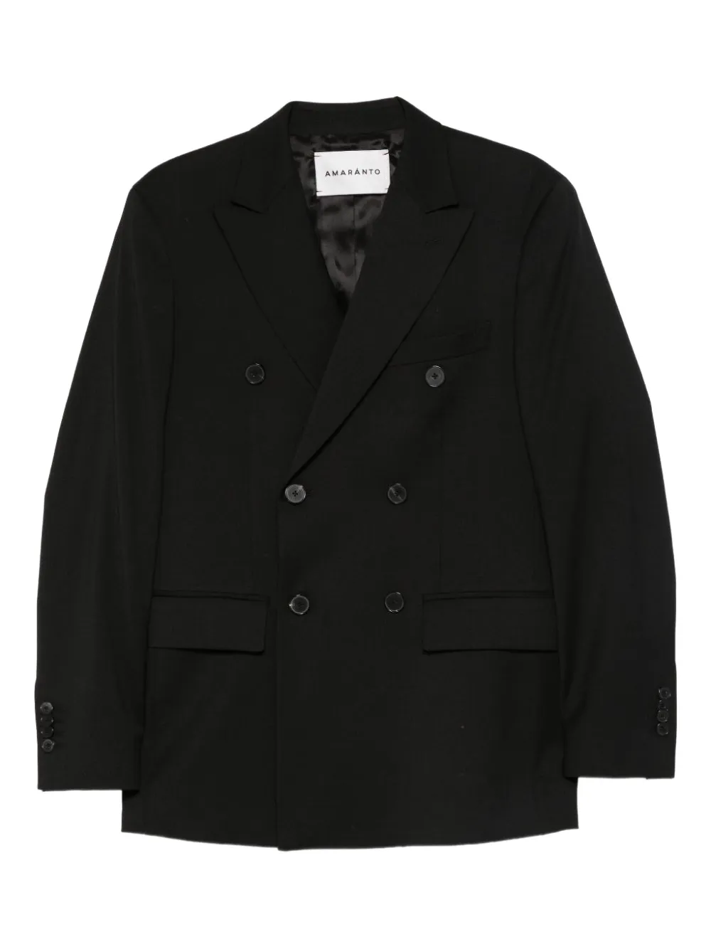 Двубортный пиджак Amaranto, черный
Двубортный пиджак Amaranto, черный