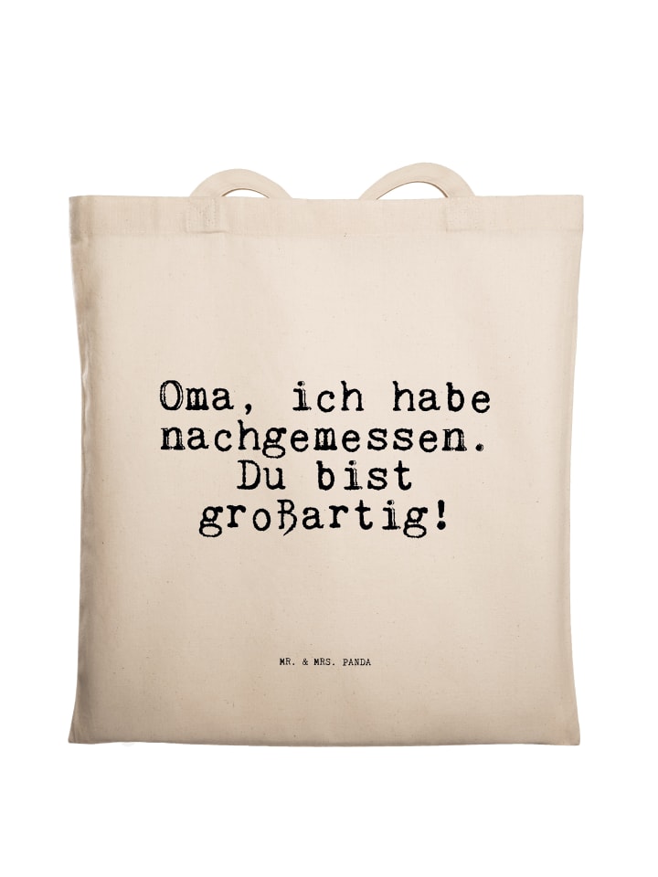 Сумка-шоппер, Бабушка, я измерил ее... поговоркой в сливках. Mr. & Mrs. Panda
Сумка-шоппер, Бабушка, я измерил ее... поговоркой в сливках. Mr. & Mrs. Panda