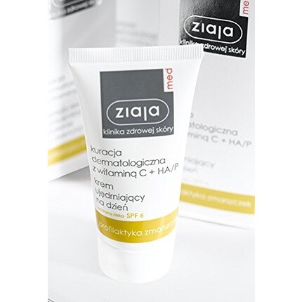 Дерматологический укрепляющий дневной крем с Spf6 50 мл, Ziaja
Дерматологический укрепляющий дневной крем с Spf6 50 мл, Ziaja