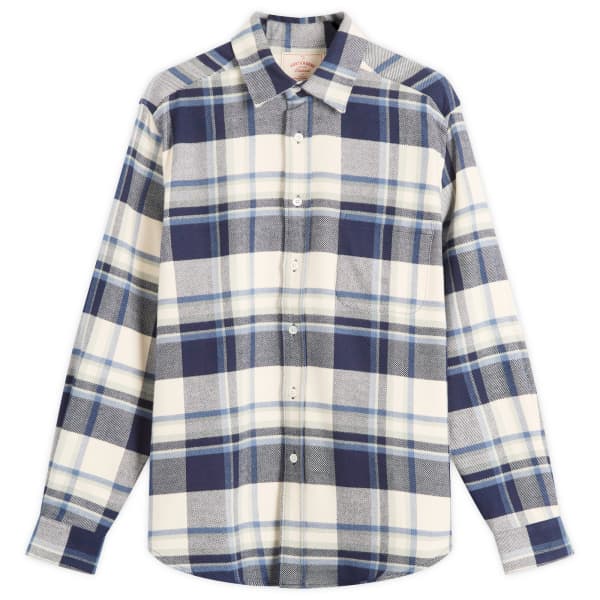 Рубашка из фланели в клетку Бек Portuguese Flannel, темно-синий/синий/белый
Рубашка из фланели в клетку Бек Portuguese Flannel, темно-синий/синий/белый