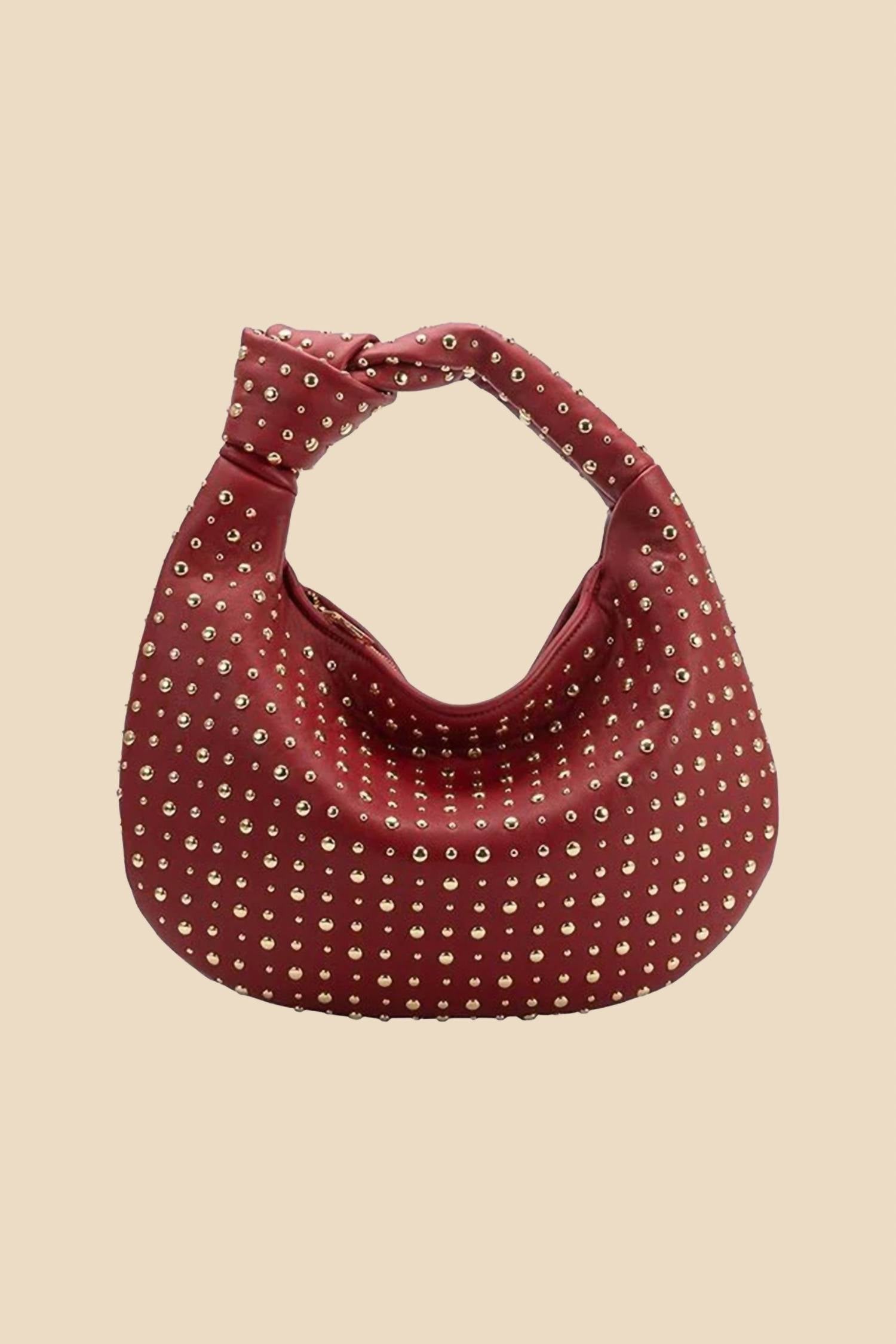 Женская сумка Brigitte через плечо с крупными шипами, красная Melie Bianco
Женская сумка Brigitte через плечо с крупными шипами, красная Melie Bianco