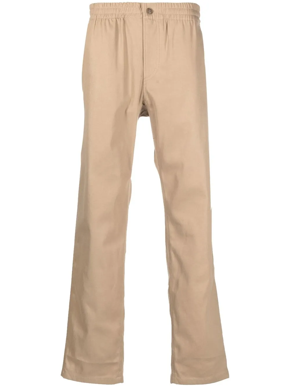 Прямые брюки с эластичным поясом A.P.C., коричневый
Прямые брюки с эластичным поясом A.P.C., коричневый