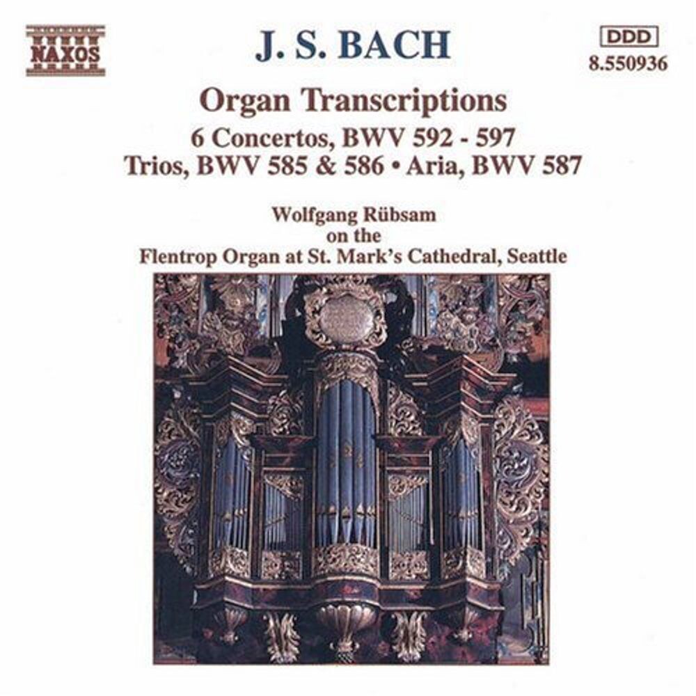 Диск CD Organ Transcriptions - J.S. Bach
Диск CD Organ Transcriptions - J.S. Bach