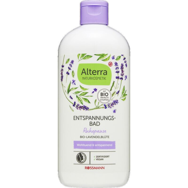 Перерыв для отдыха, расслабляющая ванна, органический цветок лаванды Alterra NATURKOSMETIK, 500 ml
Перерыв для отдыха, расслабляющая ванна, органический цветок лаванды Alterra NATURKOSMETIK, 500 ml