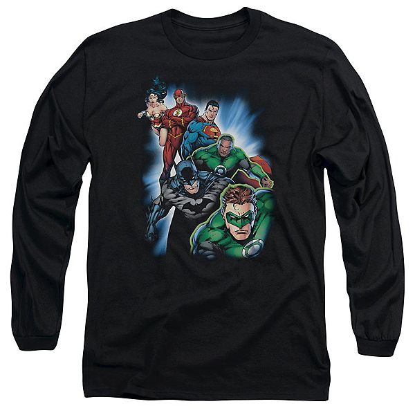 Футболка с длинным рукавом Justice League of America Heroes Unite Licensed Character
Футболка с длинным рукавом Justice League of America Heroes Unite Licensed Character