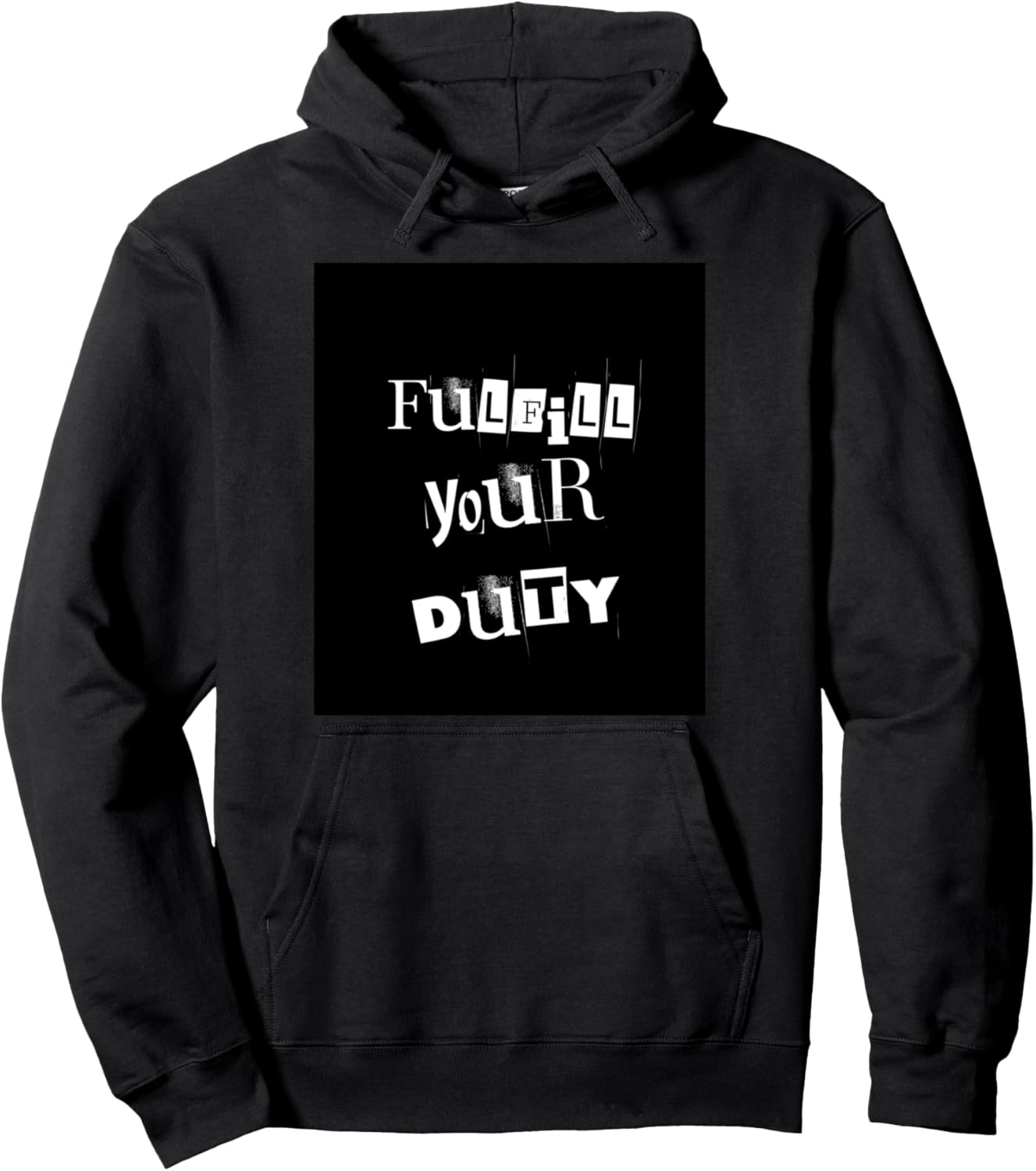Мужская толстовка Выполни свой долг Az-Shop, черный
Мужская толстовка Выполни свой долг Az-Shop, черный
