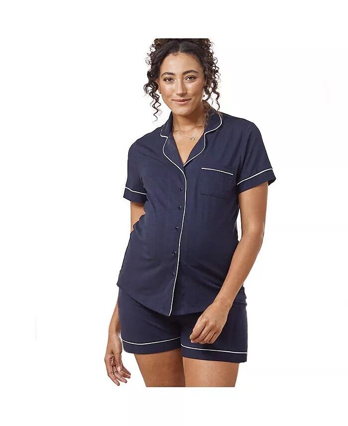 Летняя пижама из двух предметов Maternity Angel ANGEL MATERNITY, синий
Летняя пижама из двух предметов Maternity Angel ANGEL MATERNITY, синий