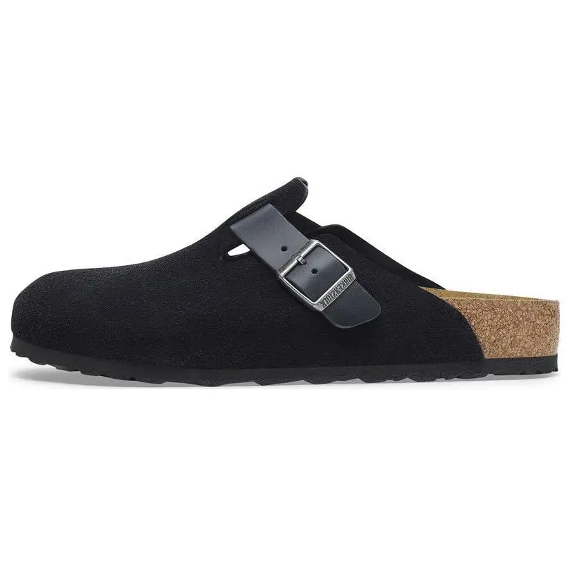 Сабо мужские с закрытым носком Boston Series Birkenstock, черный
Сабо мужские с закрытым носком Boston Series Birkenstock, черный