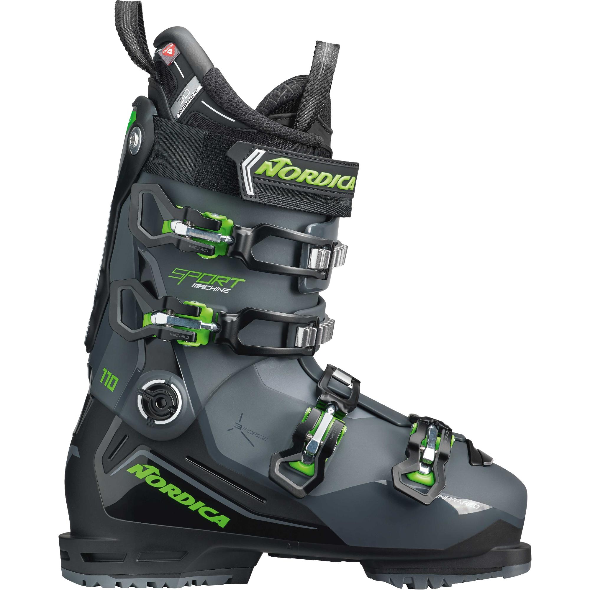 Мужские лыжные ботинки Sportmachine 3 110 '25 Nordica, Anthracite/Black/Green
Мужские лыжные ботинки Sportmachine 3 110 '25 Nordica, Anthracite/Black/Green
