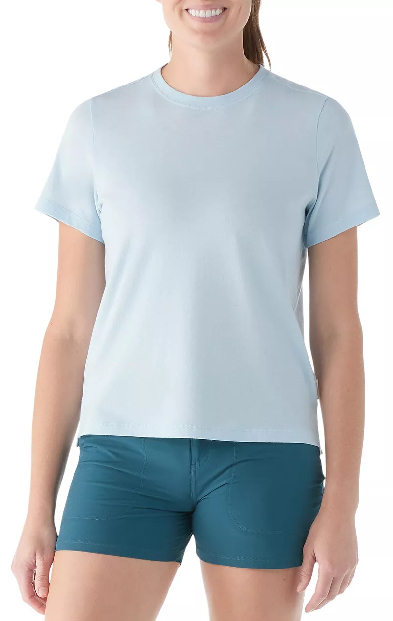 SmartWool Женская футболка Perfect Crew с короткими рукавами, цвет Winter Sky Heather
SmartWool Женская футболка Perfect Crew с короткими рукавами, цвет Winter Sky Heather
