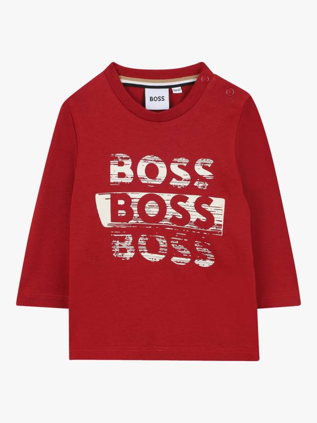 Детская футболка с длинным рукавом и принтом логотипа из хлопковой смеси HUGO BOSS, Dark Red
Детская футболка с длинным рукавом и принтом логотипа из хлопковой смеси HUGO BOSS, Dark Red
