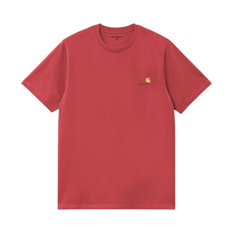 Футболка Carhartt WIP American Script T-Shirt Tuscany, красный
Футболка Carhartt WIP American Script T-Shirt Tuscany, красный