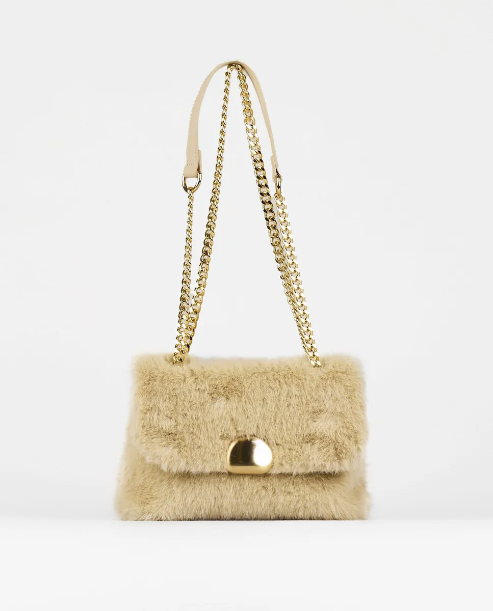 Многофункциональная праздничная сумка с эффектом меха PACOMARTINEZ, бежевый
Многофункциональная праздничная сумка с эффектом меха PACOMARTINEZ, бежевый