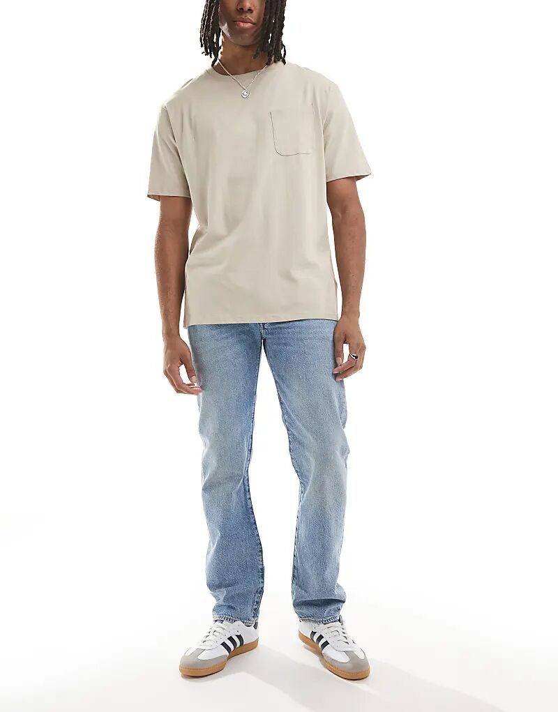 Джинсы Levi's 501 Original прямого кроя светло-коричневого цвета
Джинсы Levi's 501 Original прямого кроя светло-коричневого цвета