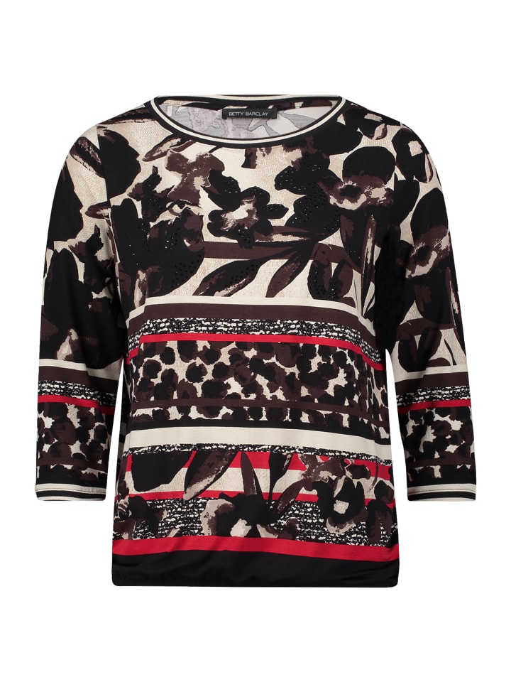 Повседневная рубашка на завязках черного/красного цвета Betty Barclay
Повседневная рубашка на завязках черного/красного цвета Betty Barclay