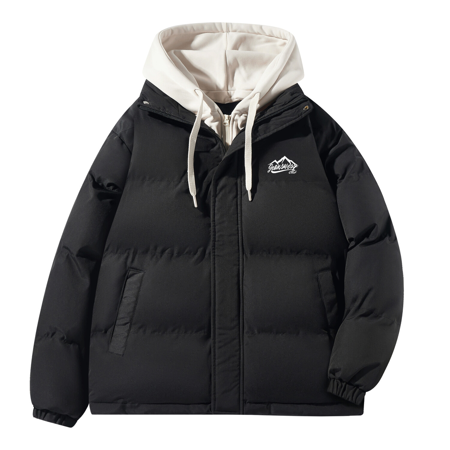 JEANSWEST CLUB Стеганая куртка унисекс, Черный (съемный колпачок)
JEANSWEST CLUB Стеганая куртка унисекс, Черный (съемный колпачок)