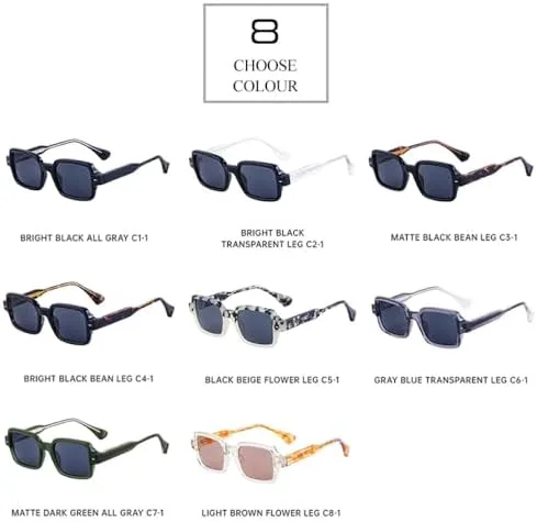 Солнцезащитные очки в стиле ретро с заклепками для женщин, прямоугольные, модные, для мужчин, с защитой от УФ-излучения UV400. 2026 год MTZJH, Matte Green Grey
Солнцезащитные очки в стиле ретро с заклепками для женщин, прямоугольные, модные, для мужчин, с защитой от УФ-излучения UV400. 2026 год MTZJH, Matte Green Grey