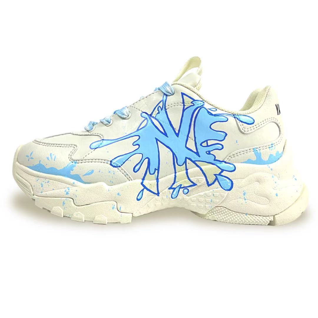 Большие мячи chunky crackle дождь секрет устойчивость к истиранию увеличение роста низкие chunky кроссовки unisex синий MLB, белый
Большие мячи chunky crackle дождь секрет устойчивость к истиранию увеличение роста низкие chunky кроссовки unisex синий MLB, белый