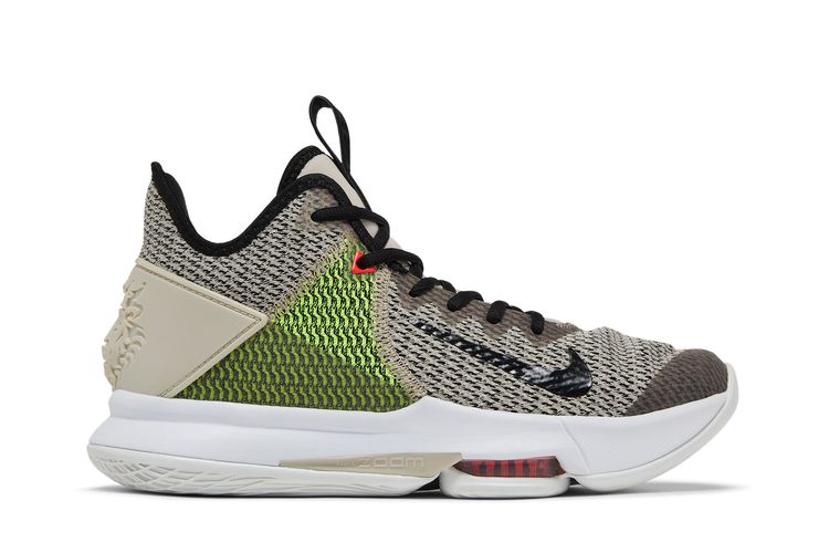 Кроссовки LeBron Witness 4 'String Volt', серый
Кроссовки LeBron Witness 4 'String Volt', серый