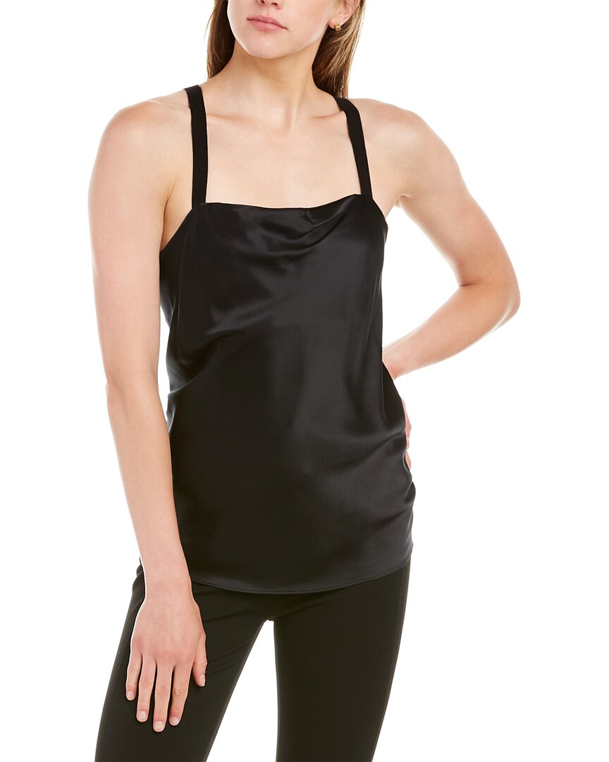 Шелковый топ RtA Mariko, черный
Шелковый топ RtA Mariko, черный