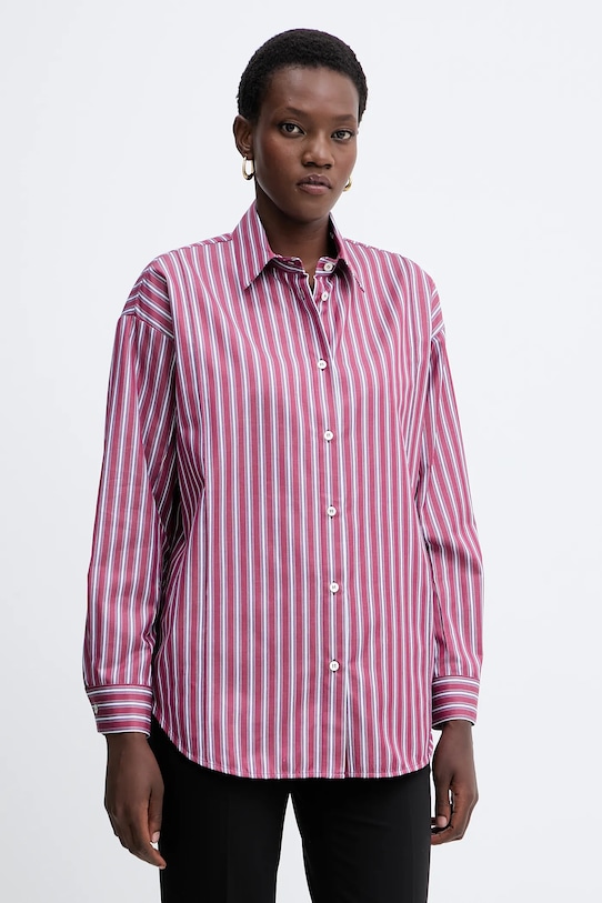 Хлопковая рубашка Simona Corsellini, бордовый
Хлопковая рубашка Simona Corsellini, бордовый