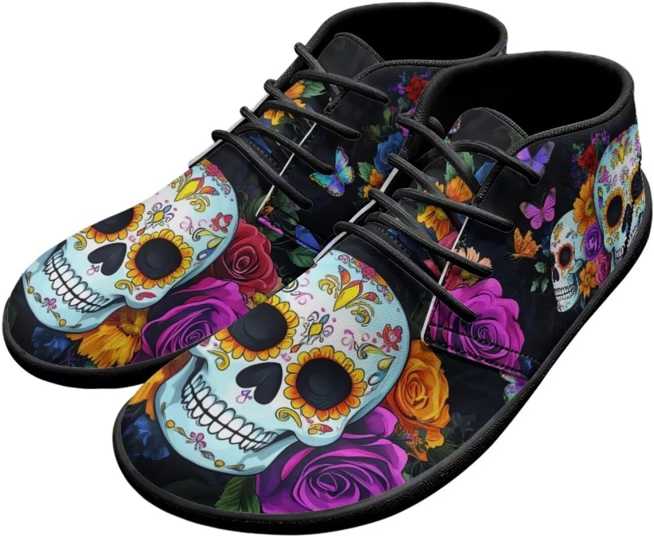 Мужские кроссовки с черепами на голую ногу, подошва нулевая, противоскользящие, для бега, ходьбы и походов Xixirimido, Skull Floral Pattern
Мужские кроссовки с черепами на голую ногу, подошва нулевая, противоскользящие, для бега, ходьбы и походов Xixirimido, Skull Floral Pattern