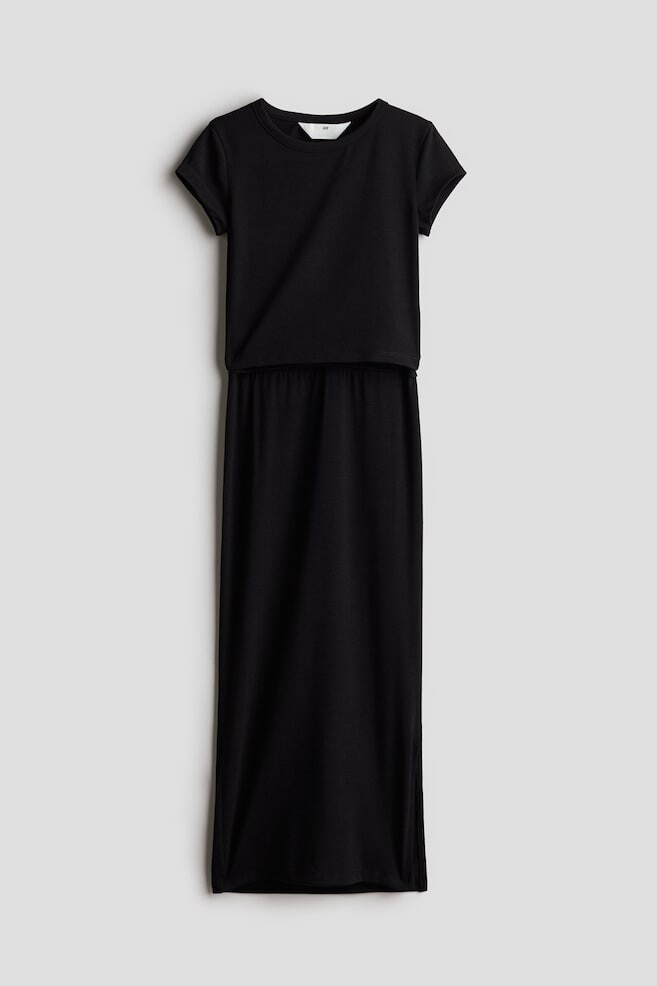 Комплект из двух предметов: футболка и юбка H&M, черный
Комплект из двух предметов: футболка и юбка H&M, черный