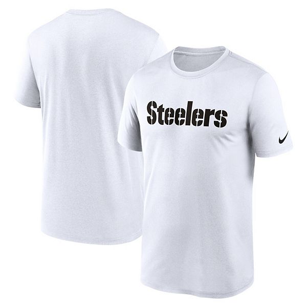 Мужская белая футболка performance pittsburgh steelers legend wordmark Nike
Мужская белая футболка performance pittsburgh steelers legend wordmark Nike