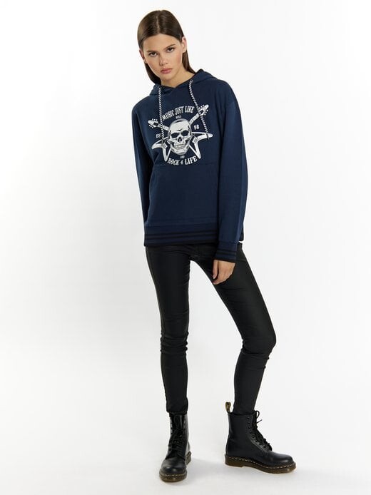 Толстовка с капюшоном Mymo, синий
Толстовка с капюшоном Mymo, синий