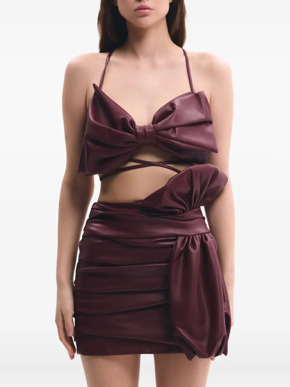 Топ со шнуровкой и бантом Lika, красный
Топ со шнуровкой и бантом Lika, красный