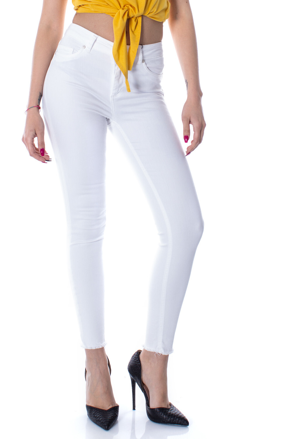 Брюки женские ONLY облегающего кроя, белый
Брюки женские ONLY облегающего кроя, белый