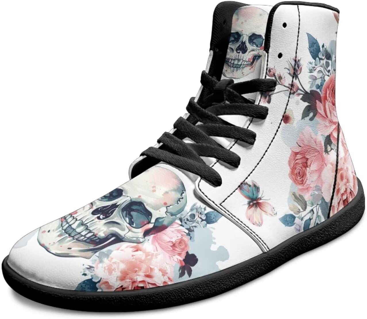 Мужские высокие кроссовки с черепом, с широкой ноской, противоскользящие, повседневные, дышащие для ходьбы Xixirimido, Floral Skull
Мужские высокие кроссовки с черепом, с широкой ноской, противоскользящие, повседневные, дышащие для ходьбы Xixirimido, Floral Skull