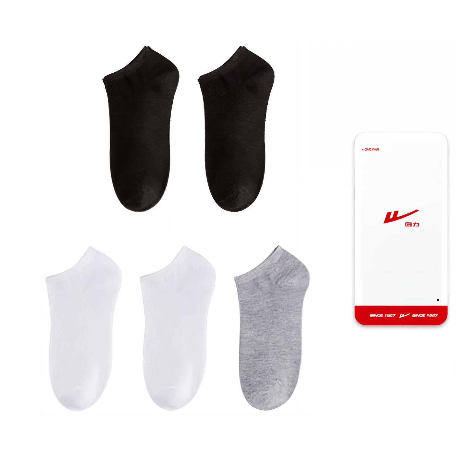 Носки Warrior щиколоточные унисекс 5 пар (Чёрные 2, Белые 3) 
Носки Warrior щиколоточные унисекс 5 пар (Чёрные 2, Белые 3)