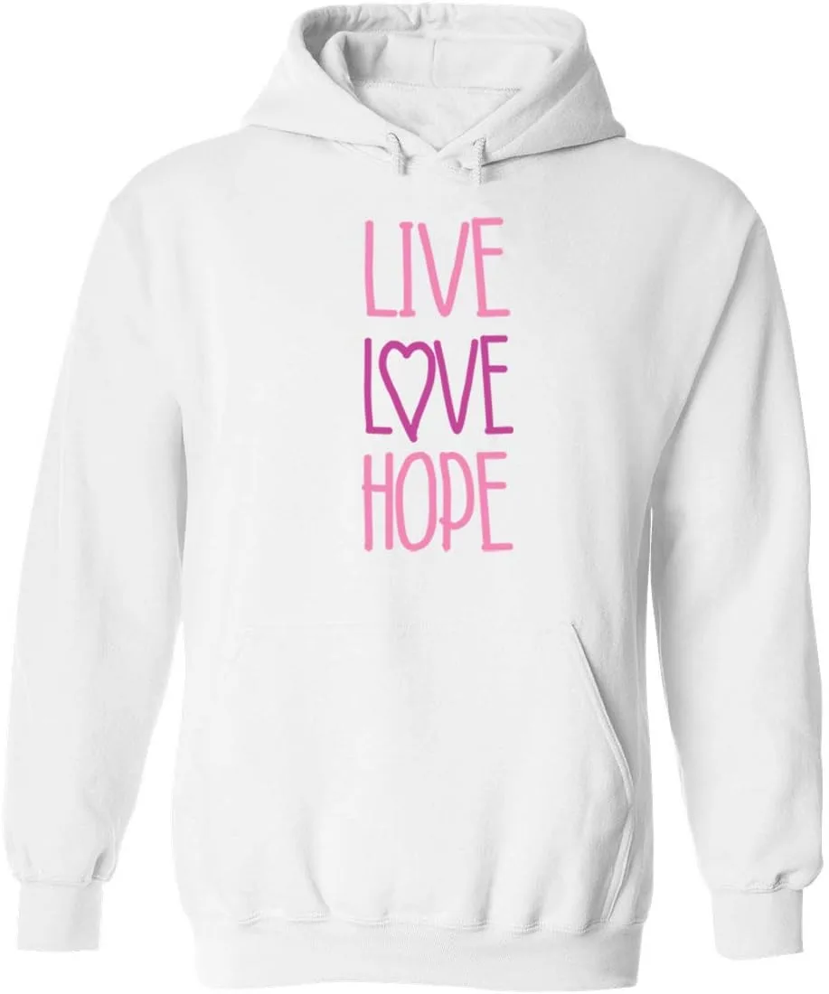 Толстовка с капюшоном Live Love Hope Unisex Pullover Hoodie Camalen
Толстовка с капюшоном Live Love Hope Unisex Pullover Hoodie Camalen