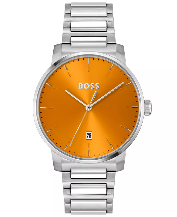 Мужские часы Dean Quartz Basic Calendar в серебристом корпусе из нержавеющей стали 41 мм Hugo Boss
Мужские часы Dean Quartz Basic Calendar в серебристом корпусе из нержавеющей стали 41 мм Hugo Boss