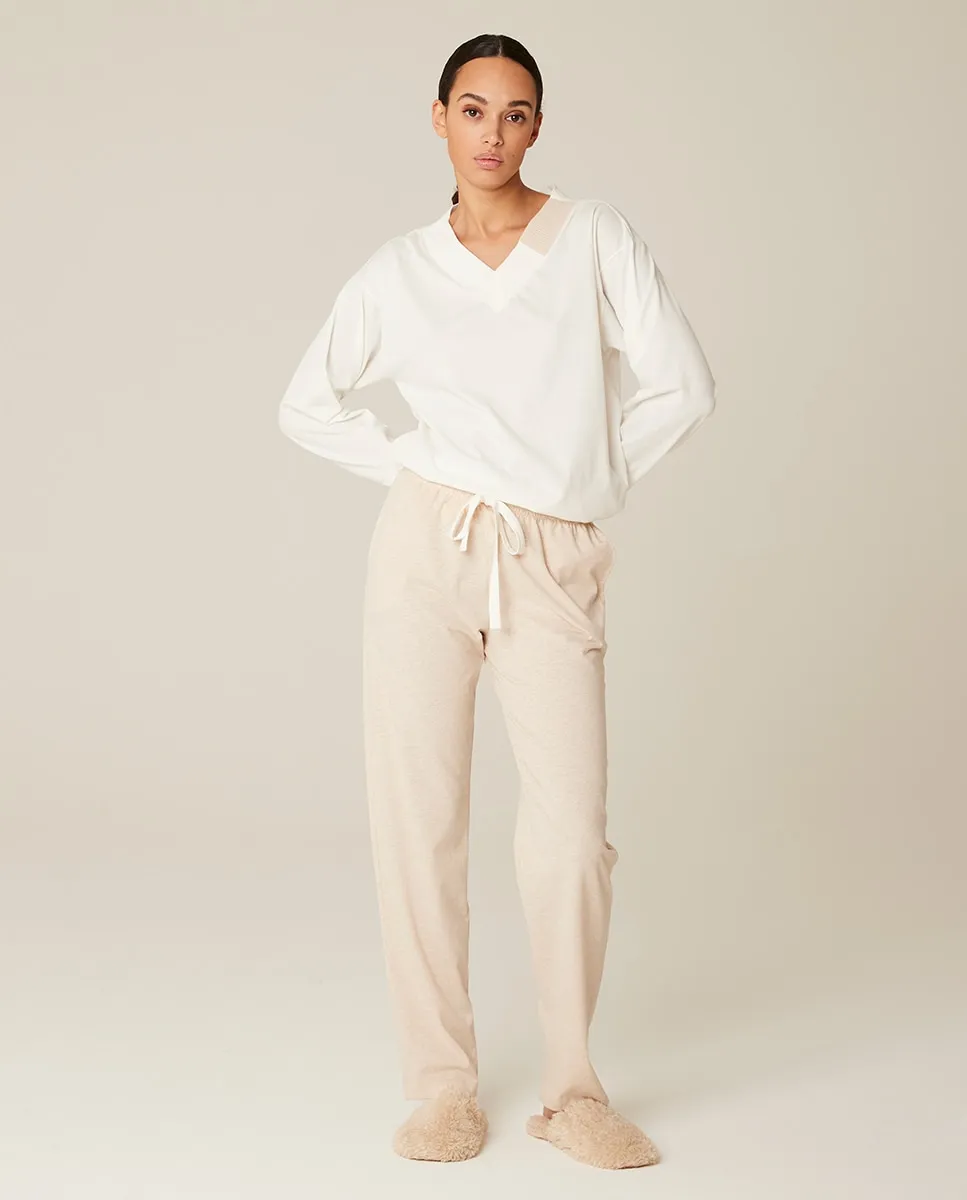 Пижама с длинными рукавами и длинными штанами Pluto, бежевый
Пижама с длинными рукавами и длинными штанами Pluto, бежевый