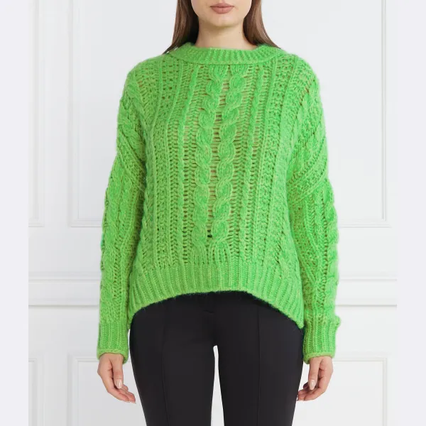 Свитер обычного кроя с добавлением шерсти Marc Cain, зеленый
Свитер обычного кроя с добавлением шерсти Marc Cain, зеленый