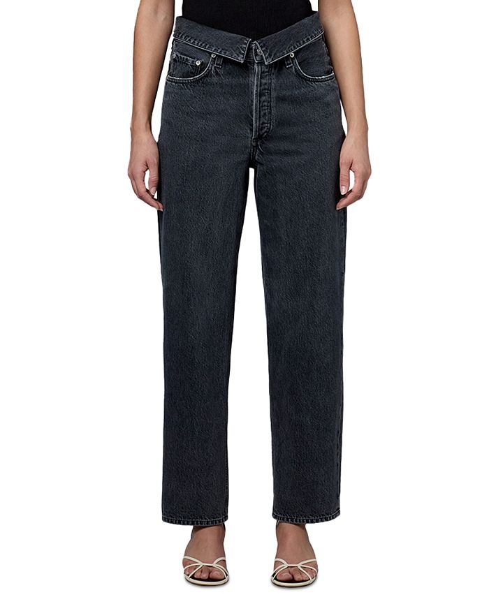 Эхо Узкие Джинсы со Складкой в Цвете Зефир AGOLDE, черный
Эхо Узкие Джинсы со Складкой в Цвете Зефир AGOLDE, черный