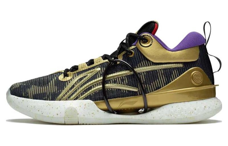 Баскетбольные кроссовки Speed 8 мужские с низким верхом, черные/золотые Lining
Баскетбольные кроссовки Speed 8 мужские с низким верхом, черные/золотые Lining