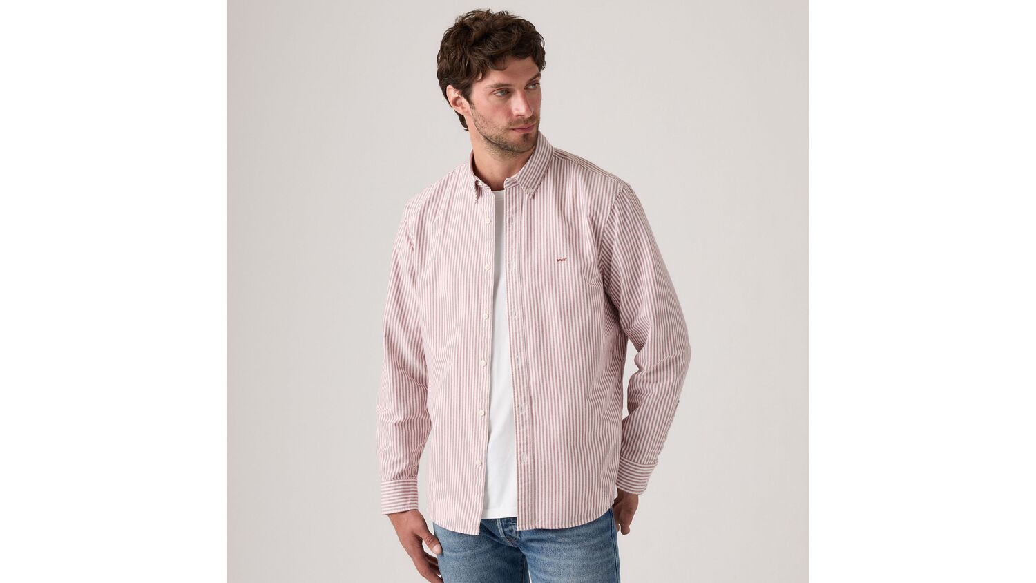 Аутентичная рубашка на пуговицах Levi's, Waylon Stripe Russet Brown - Brown
Аутентичная рубашка на пуговицах Levi's, Waylon Stripe Russet Brown - Brown