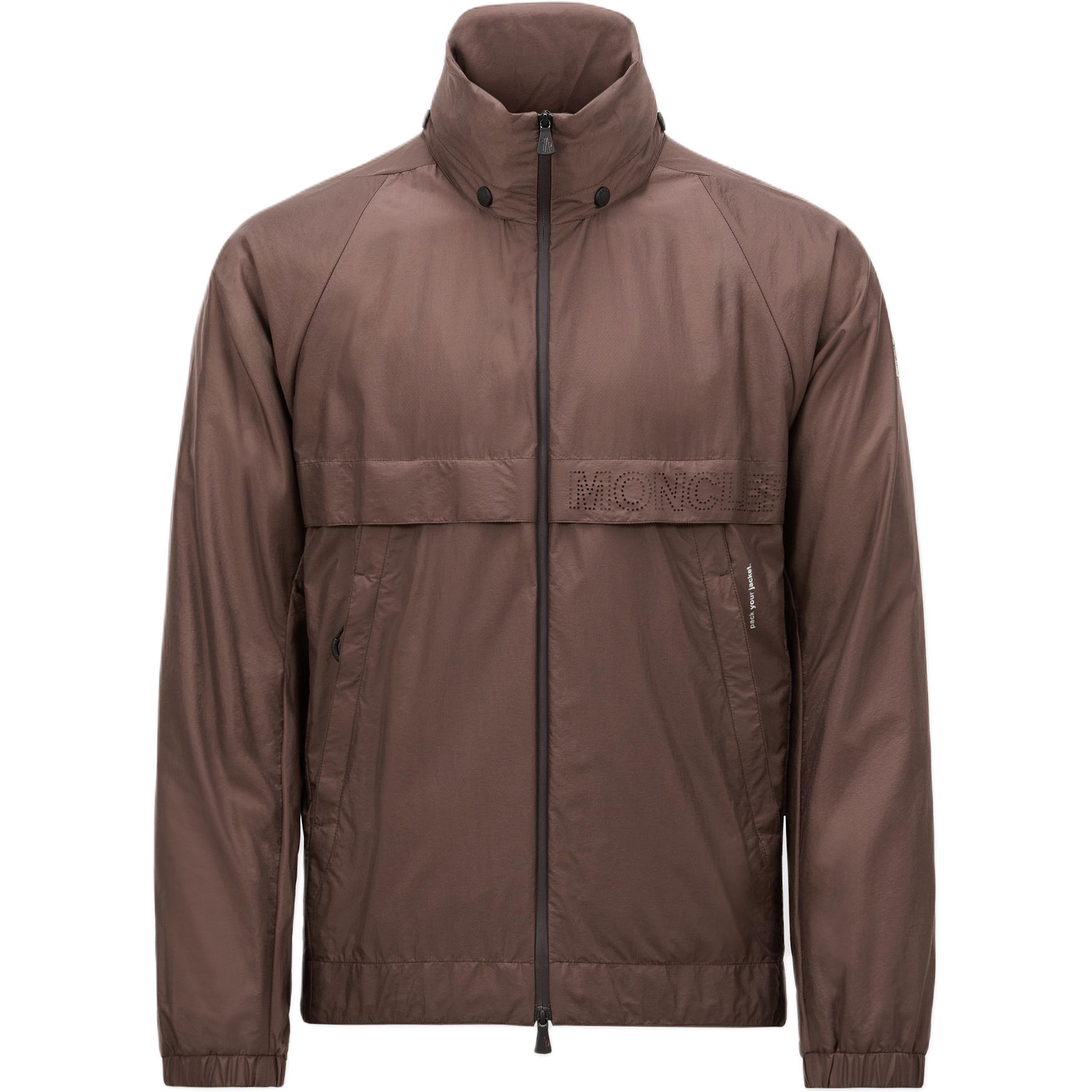Moncler Grenoble Складная ветровка с капюшоном, Brown 
Moncler Grenoble Складная ветровка с капюшоном, Brown