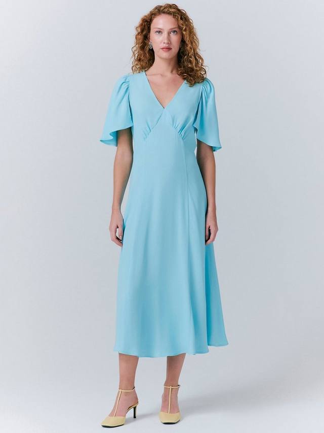 Платье миди с V-образным вырезом Sadie Ghost, Turquoise Green
Платье миди с V-образным вырезом Sadie Ghost, Turquoise Green