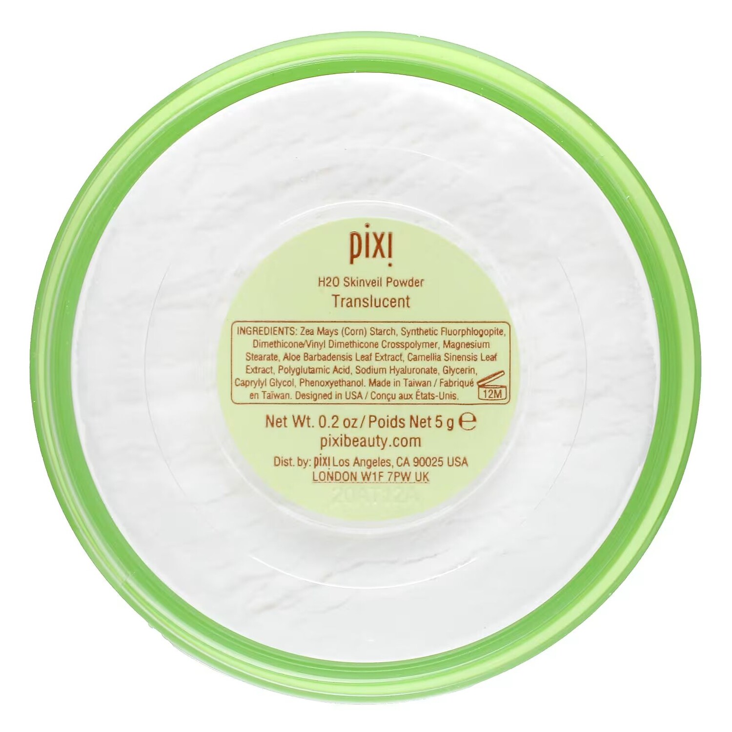 H2O Skinveil, Увлажняющая рассыпчатая пудра, полупрозрачная 0451, 0,2 унции (5 г) Pixi Beauty
H2O Skinveil, Увлажняющая рассыпчатая пудра, полупрозрачная 0451, 0,2 унции (5 г) Pixi Beauty